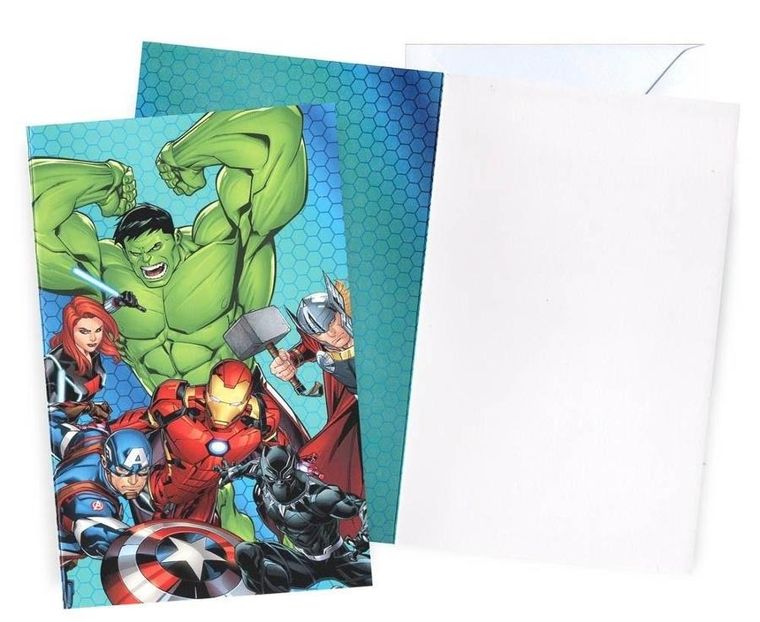 Kukartka, The Avengers, karnet