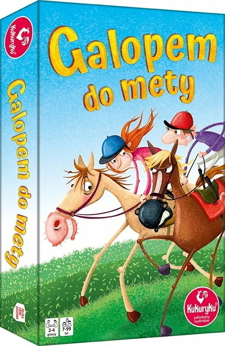 Kukuryku, Galopem do mety, gra familijna