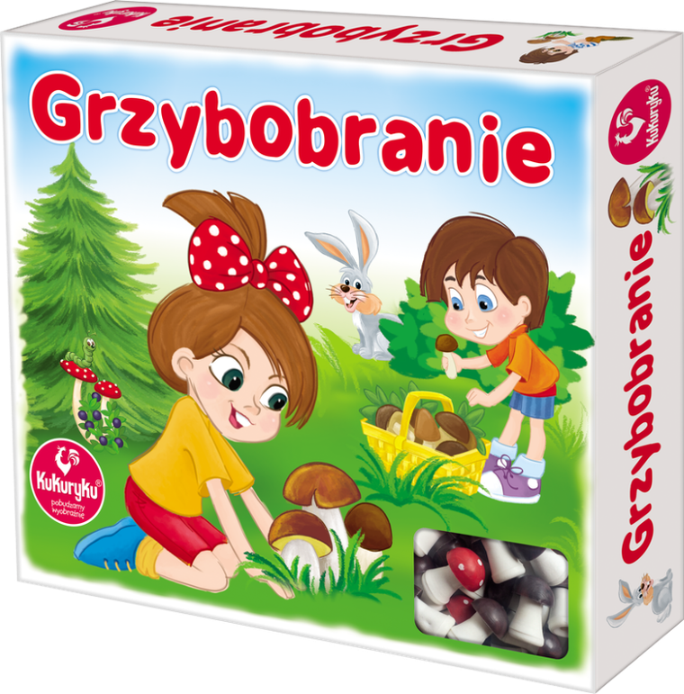 Kukuryku, Grzybobranie, gra planszowa