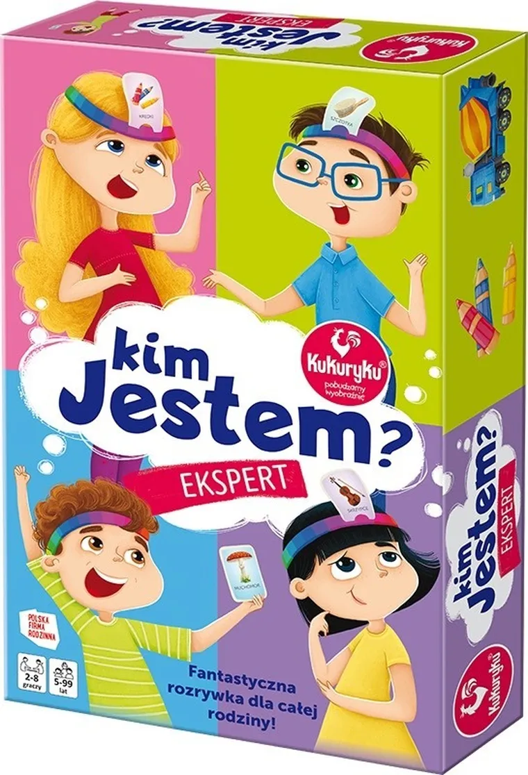 Kukuryku, Kim jestem? Ekspert, gra familijna