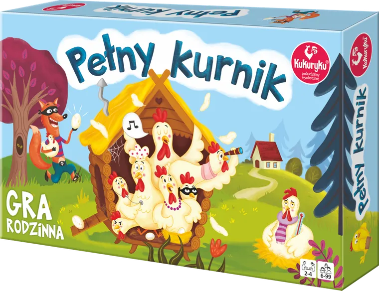 Kukuryku, Pełny kurnik, gra familijna