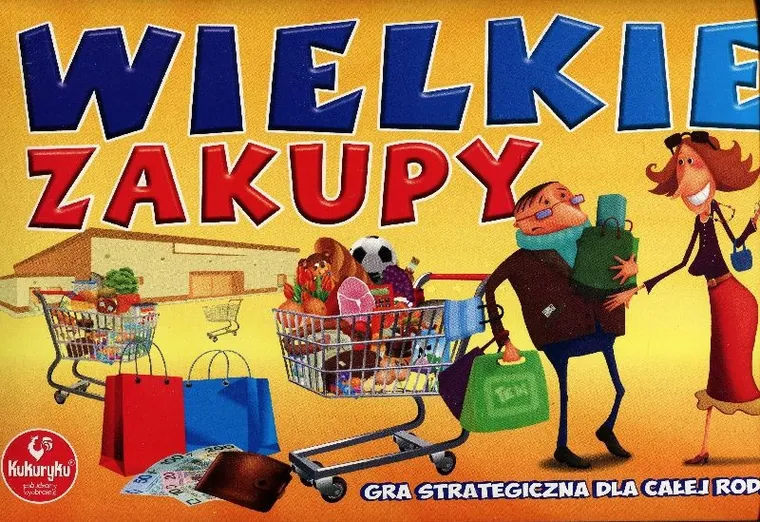 Kukuryku, Wielkie zakupy, gra familijna