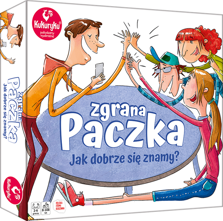 Kukuryku, Zgrana paczka, Jak dobrze się znamy? gra towarzyska