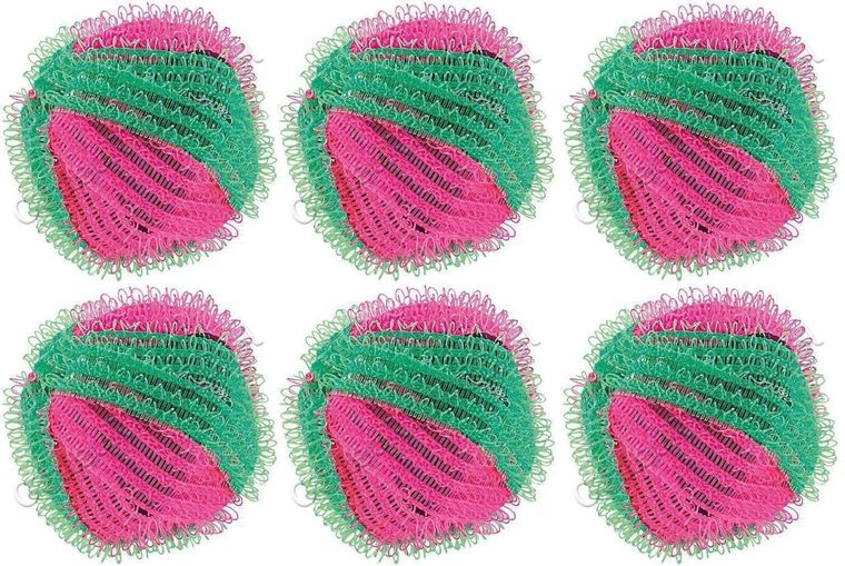 Kule do prania, antykłaczki L, 6 szt.