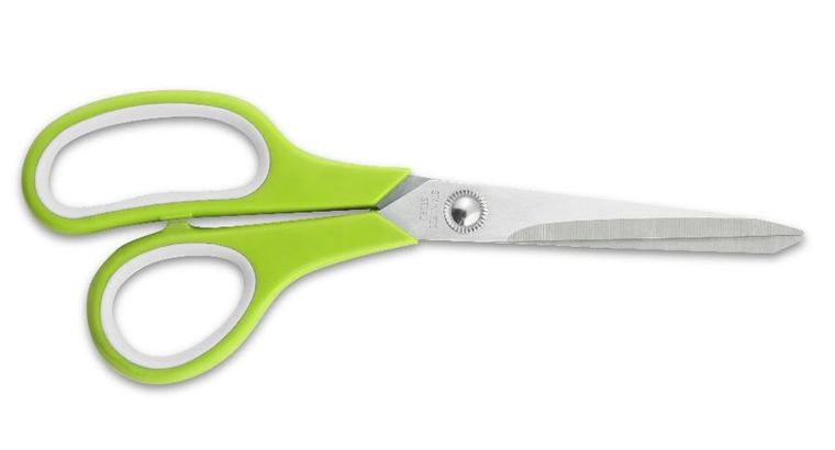 Kulig, nożyczki uniwersalne, zielone, 22 cm
