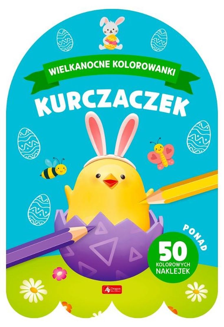 Kurczaczek. Wielkanocne kolorowanki