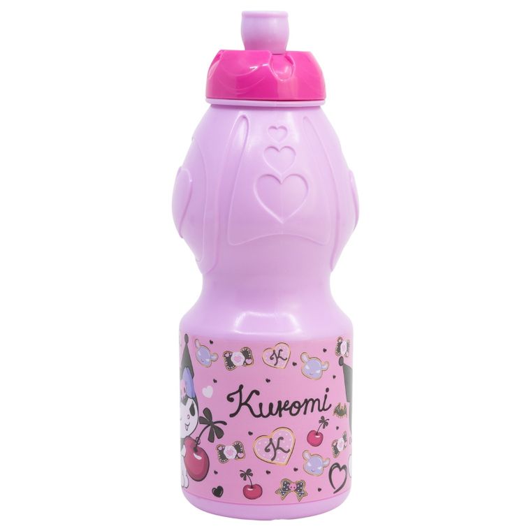 Kuromi, butelka sportowa na wodę, 400 ml