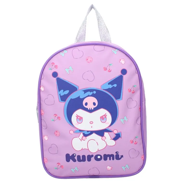 Kuromi, Cheeky But Charming, plecak dla przedszkolaka, różowy