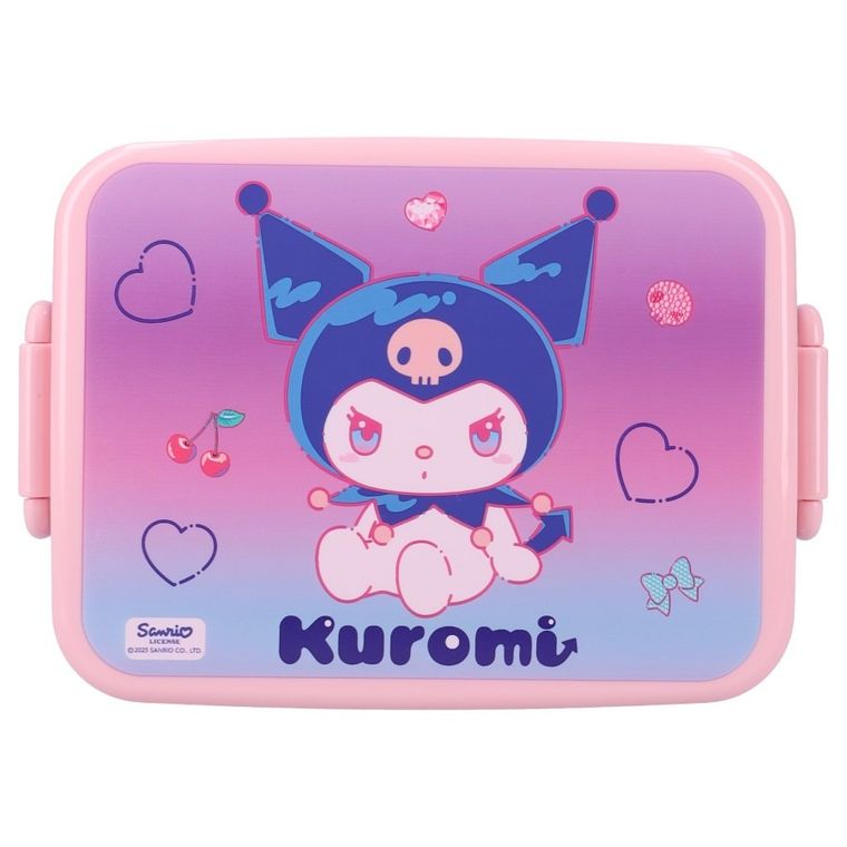 Kuromi, Lunch Bunch, lunchbox, fioletowy