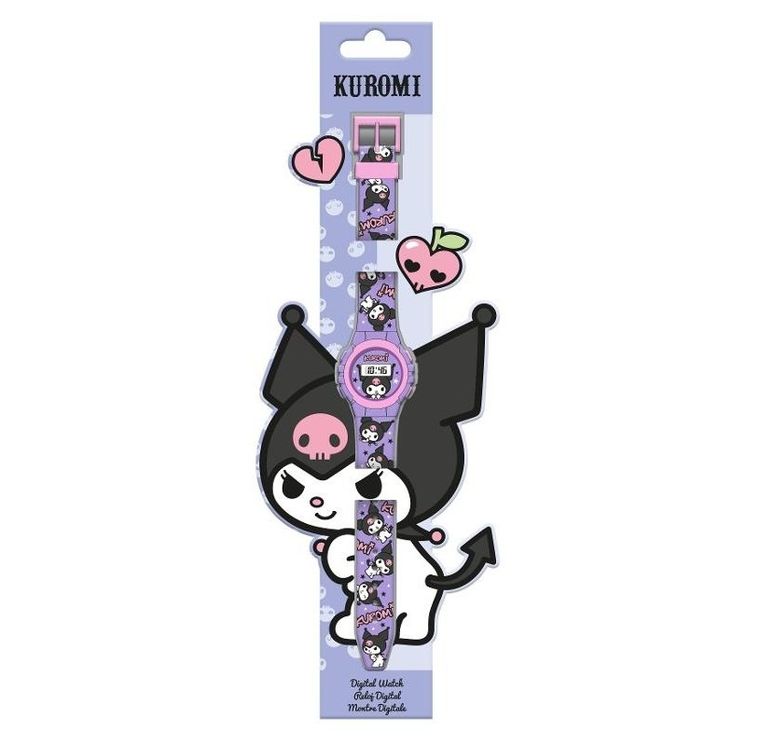 Kuromi, zegarek cyfrowy