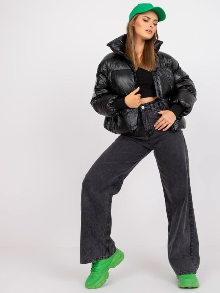 Kurtka damska, czarna, Factory Price