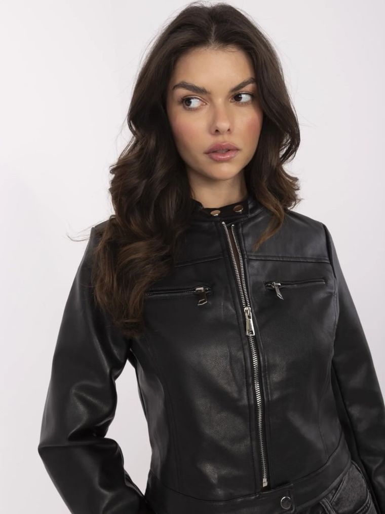 Kurtka damska, czarna, Vincenove