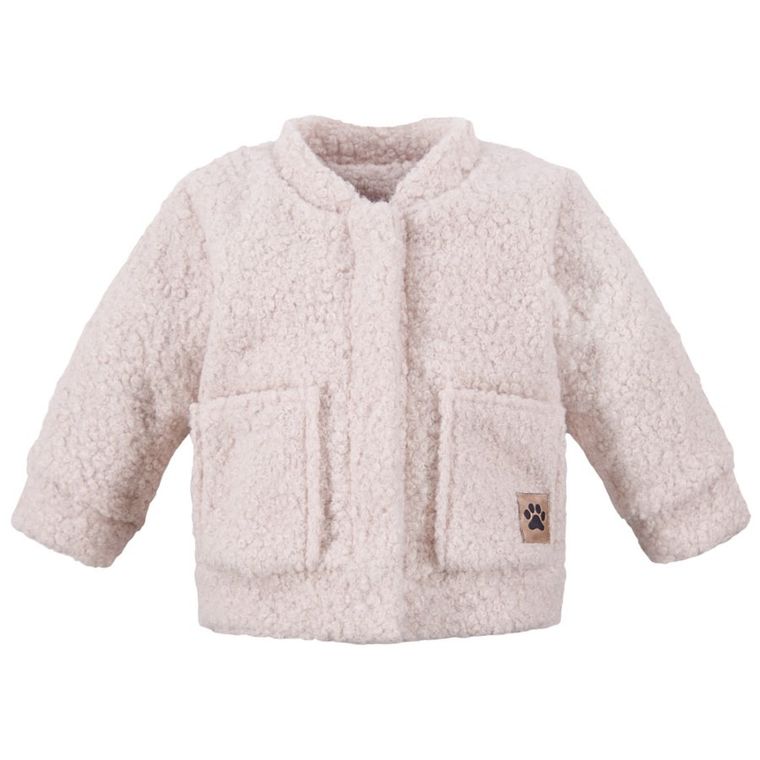 Kurtka dziewczęca, beżowa, Eevi
