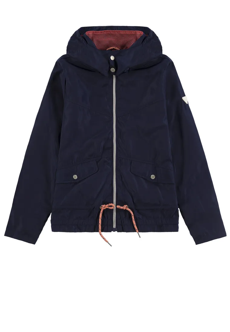 Kurtka dziewczęca z kapturem, granatowa, Tom Tailor