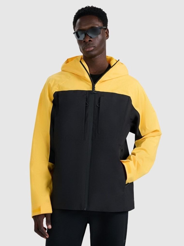 Kurtka męska z kapturem, mix, 4F