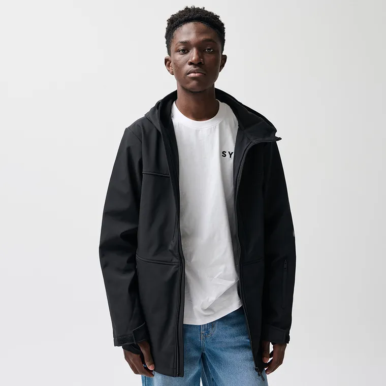 Kurtka softshell oversize z warstwą memory foam NOWEAR