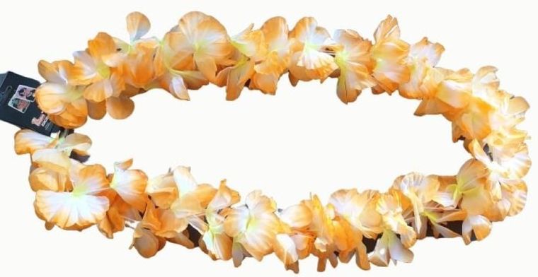 Kwiaty hawajskie, pomarańczowe