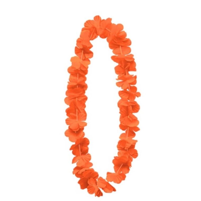 Kwiaty hawajskie, pomarańczowe