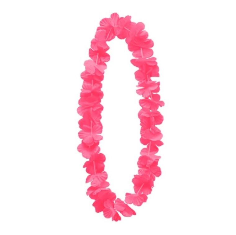 Kwiaty hawajskie, różowe