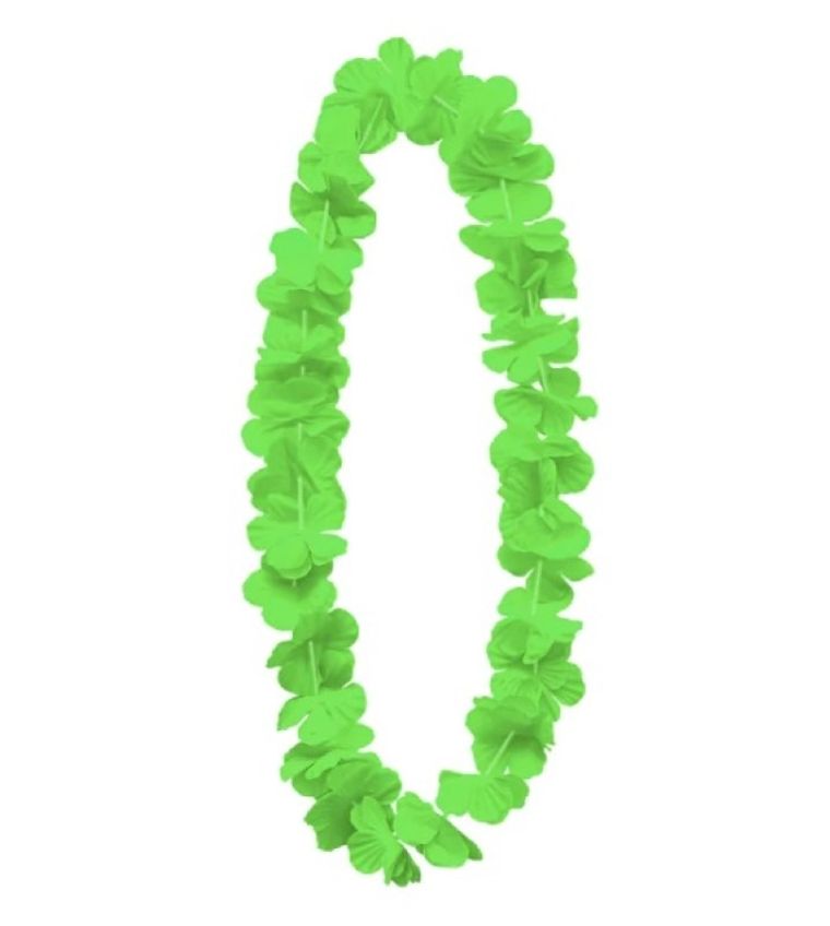 Kwiaty hawajskie, zielone