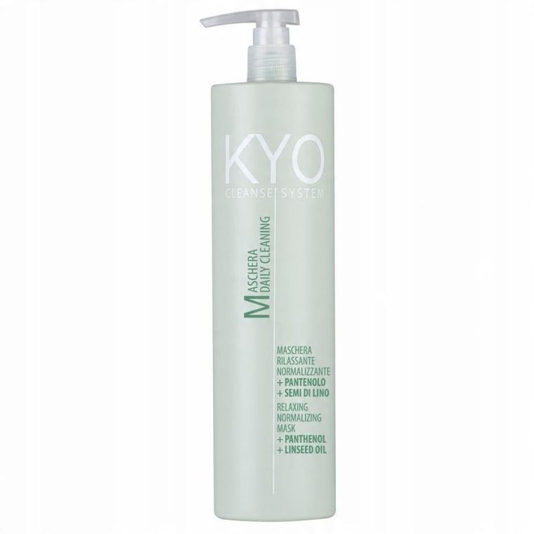 KYO, Cleanse System Mask, normalizująca maska do włosów, 500 ml