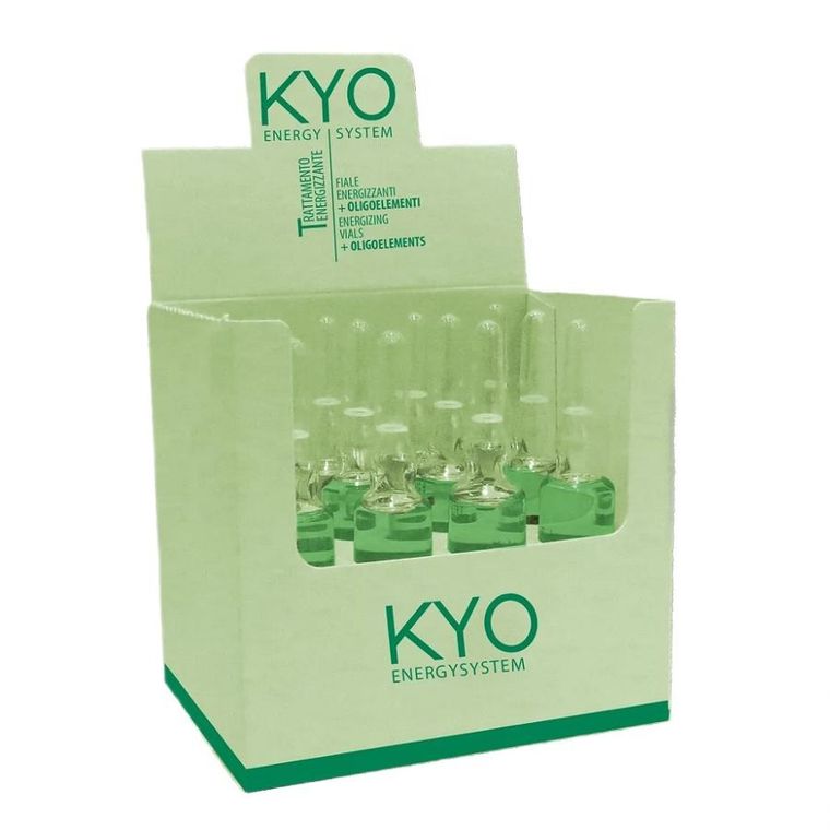 KYO, Energy System Lotion, ampułki na wypadanie włosów, 12-10 ml