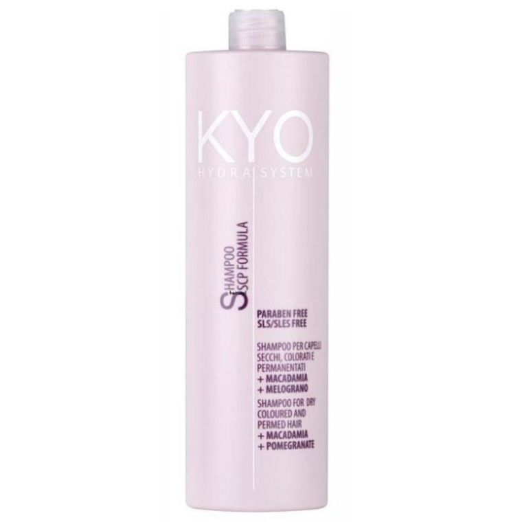 KYO, Hydra System Shampoo, intensywnie nawilżający szampon do włosów, 1000 ml