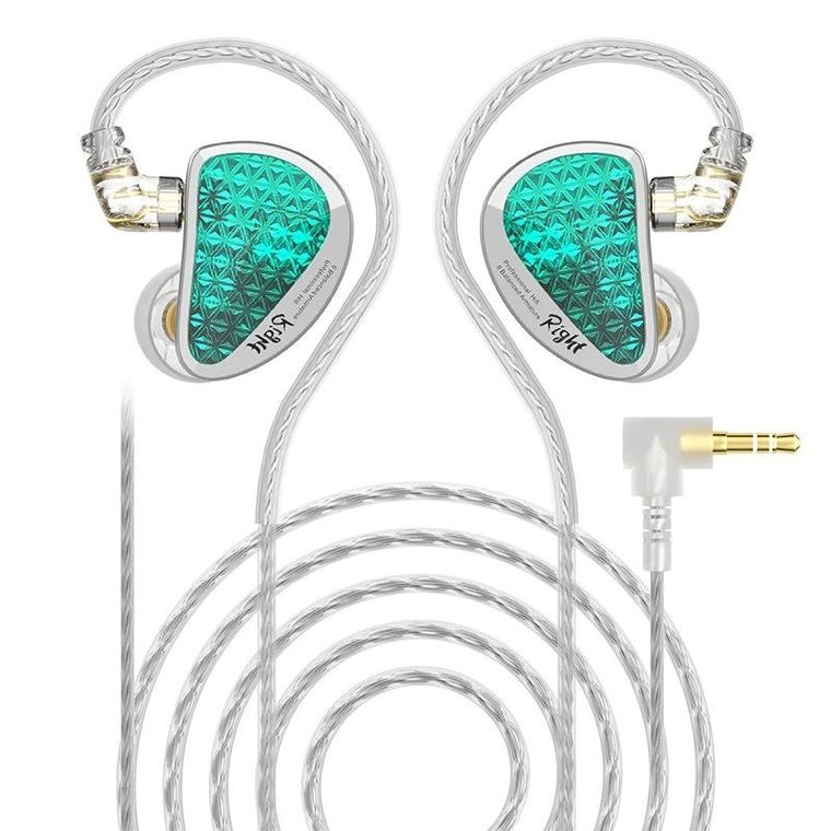 KZ Acoustics, AS16 PRO NO MIC, słuchawki dokanałowe