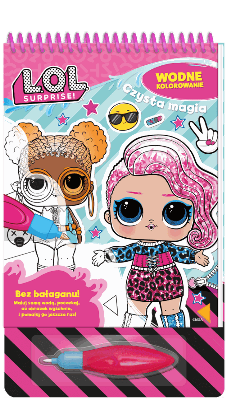 L. O. L. Surprise! Wodne kolorowanie. Czysta magia
