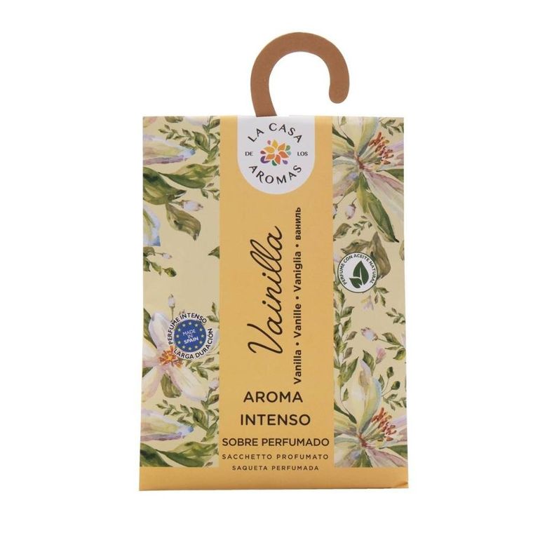 La Casa de los Aromas, Aroma Intenso, saszetka zapachowa, Wanilia, 100 ml