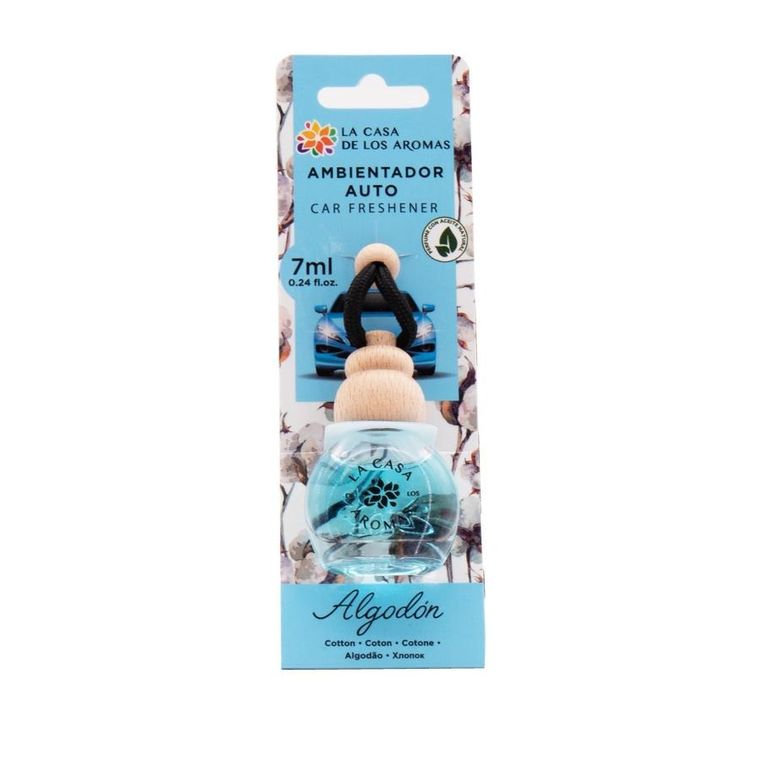 La Casa de los Aromas, Car Freshener, odświeżacz do samochodu, Bawełna, 7 ml