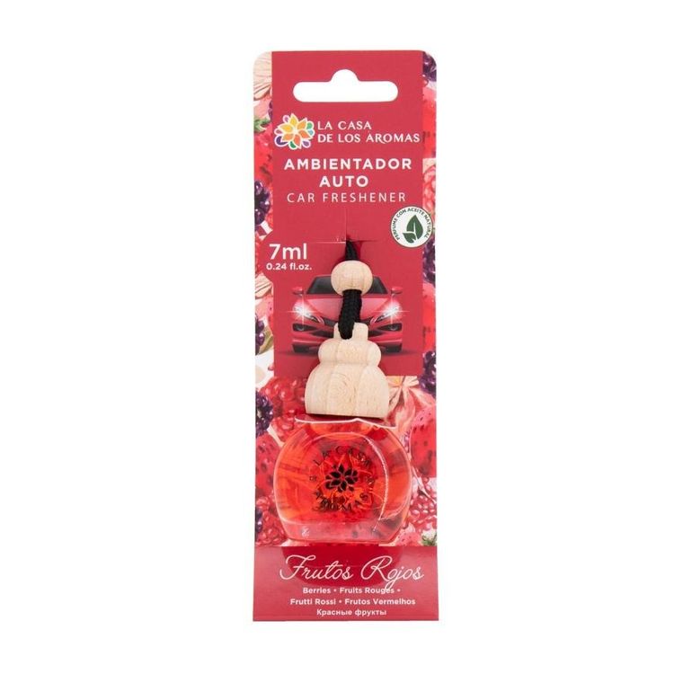 La Casa de los Aromas, Car Freshener, odświeżacz do samochodu, Czerwone Owoce, 7 ml