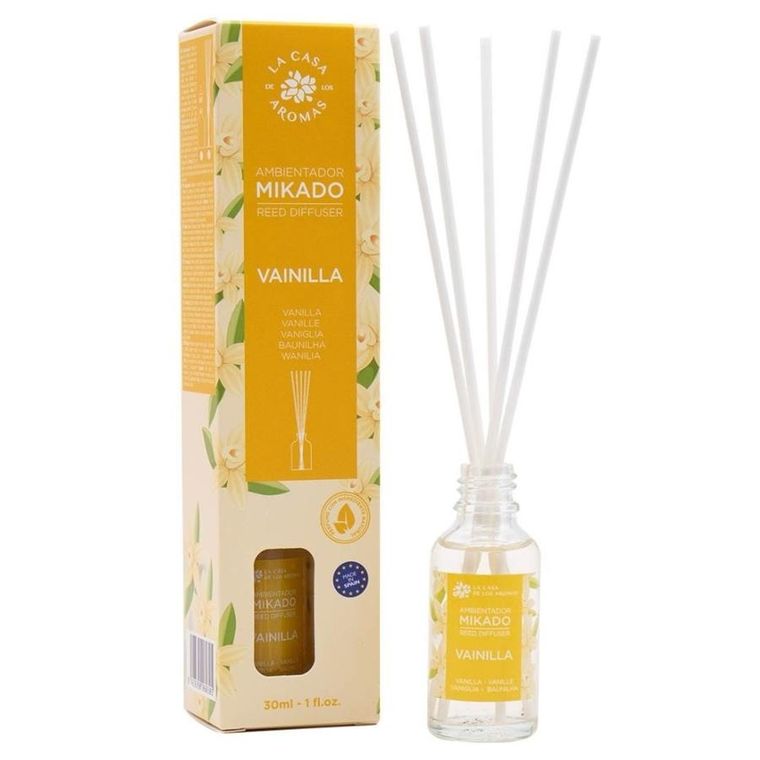 La Casa de los Aromas, Mikado, patyczki zapachowe, Vanilia, 30 ml