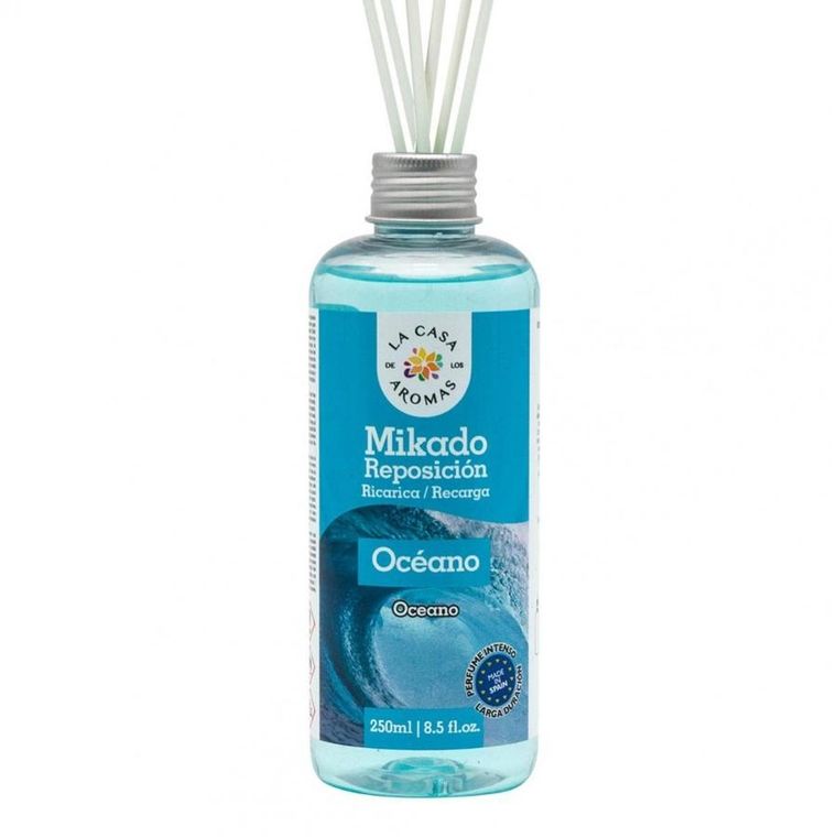 La Casa de los Aromas, Mikado Reposicion, olejek zapachowy zapas, Ocean, 250 ml