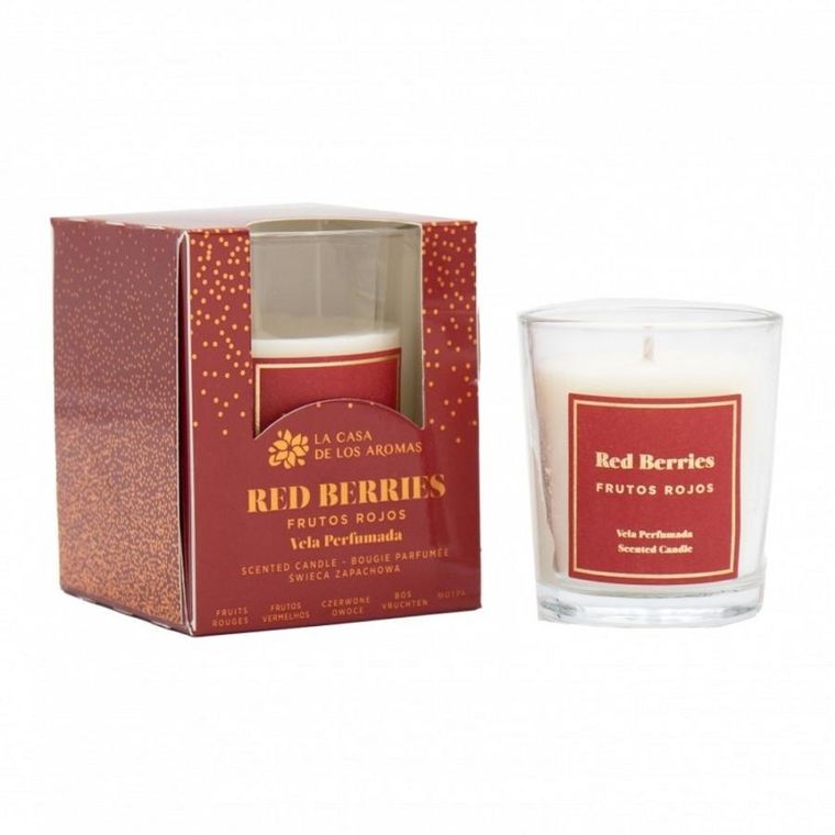 La Casa de los Aromas, świeca zapachowa, czerwone owoce, 120g