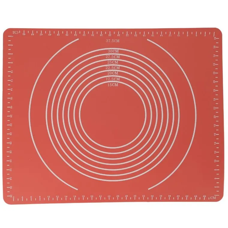 La Cucina, mata do pieczenia silikonowa z podziałką, 50-40 cm