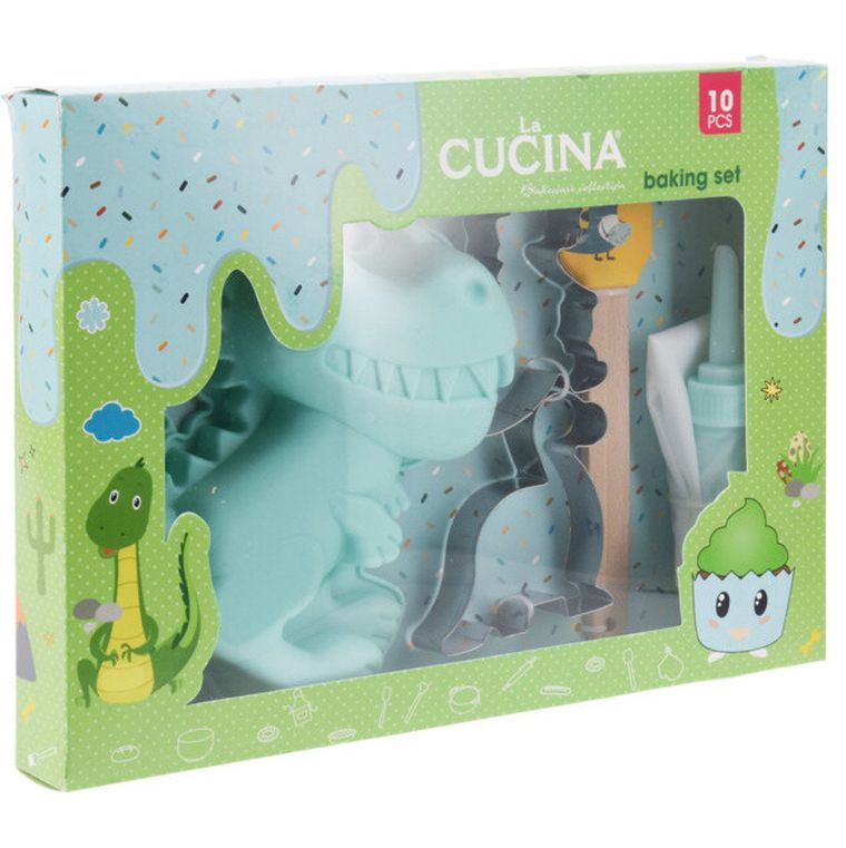 La Cucina, zestaw do pieczenia dla dzieci, 10 elementów