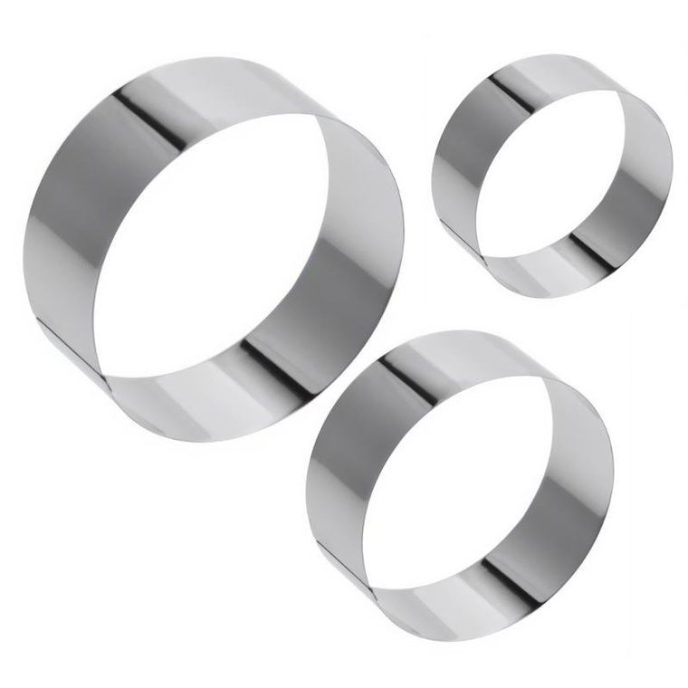 La Cucina, zestaw pierścieni do pieczenia, 3 szt.