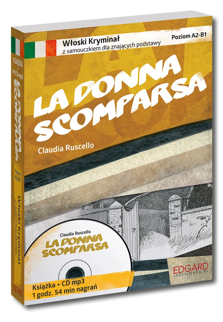 La donna scomparsa. język włoski. Kryminał z samouczkiem