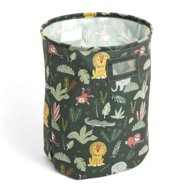 La Factory, The king of the jungle, kosz na zabawki, okrągły, 35 cm