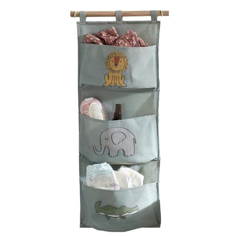 La Factory, The king of the jungle, organizer wiszący na zabawki, 30-80 cm