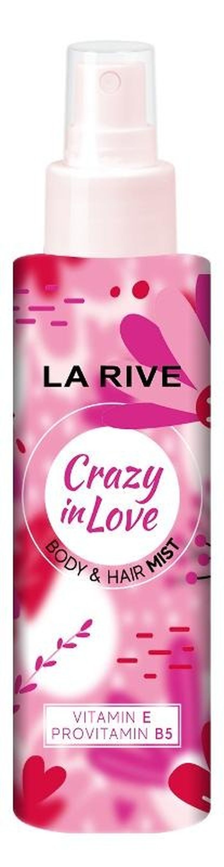 La Rive, Crazy In Love zapachowa, mgiełka do ciała i włosów, 200 ml
