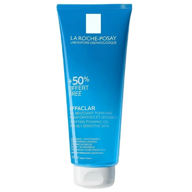 La Roche Posay, Effaclar, żel oczyszczający do skóry tłustej i skłonnej do trądziku, 300 ml