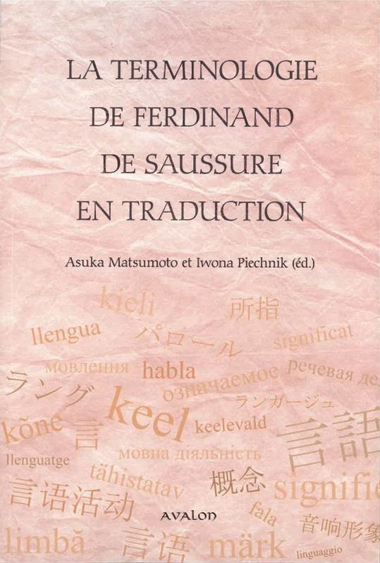 La terminologie de ferdinand de saussure en traduction
