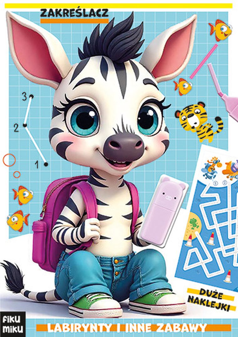 Labirynty i inne zabawy z zakreślaczem