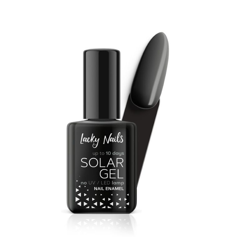 Lacky Nails, Solar Gel, lakier do paznokci, 15 Onyx, 10 ml