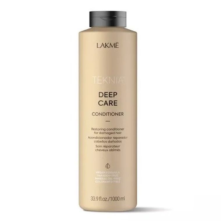 Lakme, Teknia Deep Care, nawilżająca odżywka do włosów suchych i zniszczonych, 1000 ml