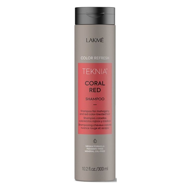 Lakme, Teknia Ultra Red Shampoo Refresh, szampon odświeżający kolor do włosów rudych i mahoniowych, 300 ml