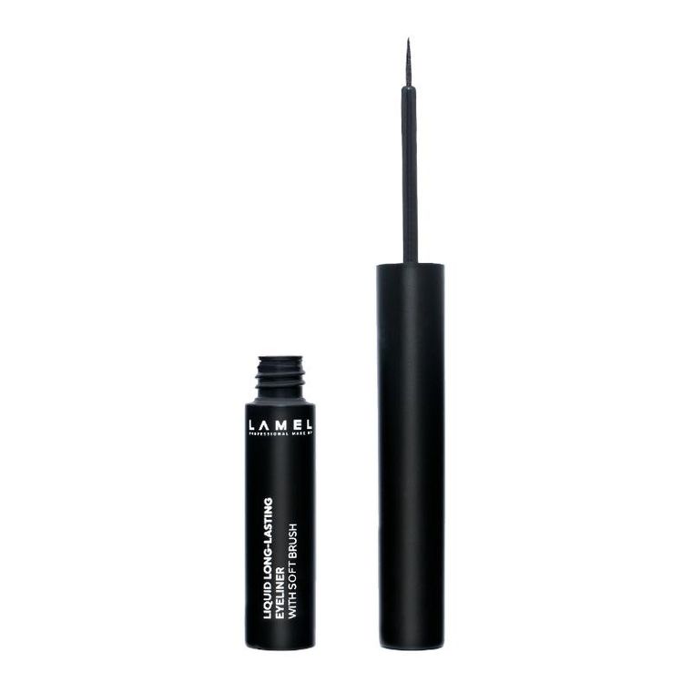 Lamel, Basic, Eyeliner Liquid Long Soft Brush, nr 401