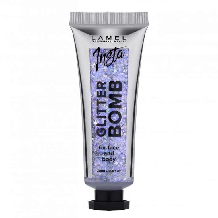 Lamel, Glitter Bomb, brokat do twarzy i ciała, nr 401